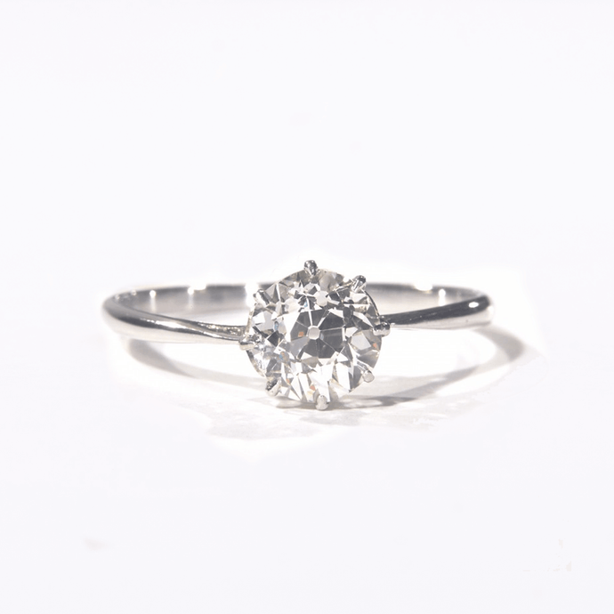 1920's Diamond Single Stone Ring