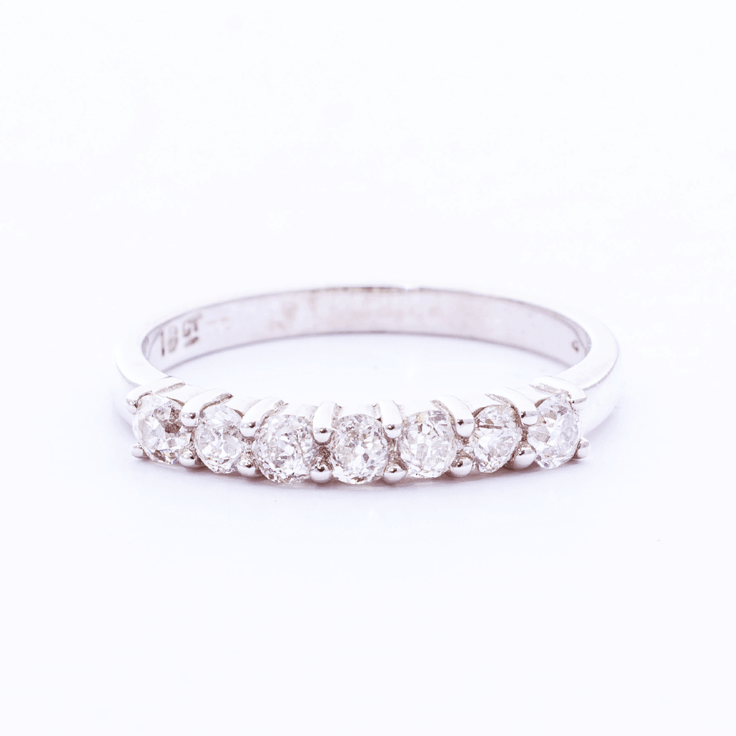 Diamond Half Eternity Ring