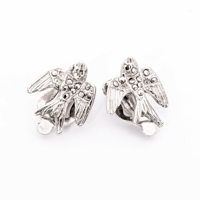 1950 Swallow Clip Earrings Corrigan Jewels